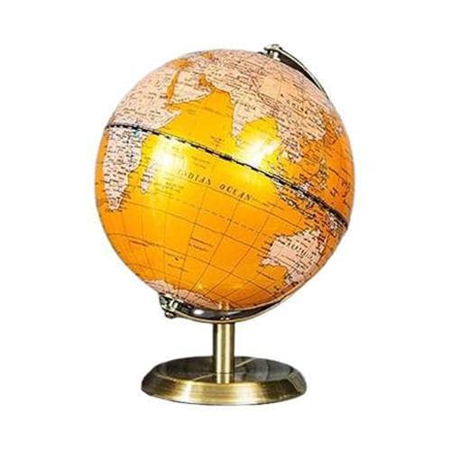 Jordglob Metall Orange