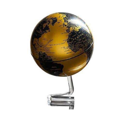 Jordglob Design - Bas (Guld & Svart)