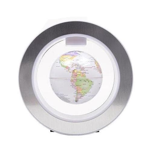 Magnetisk Svävande Jordglob (Vitt Klot)