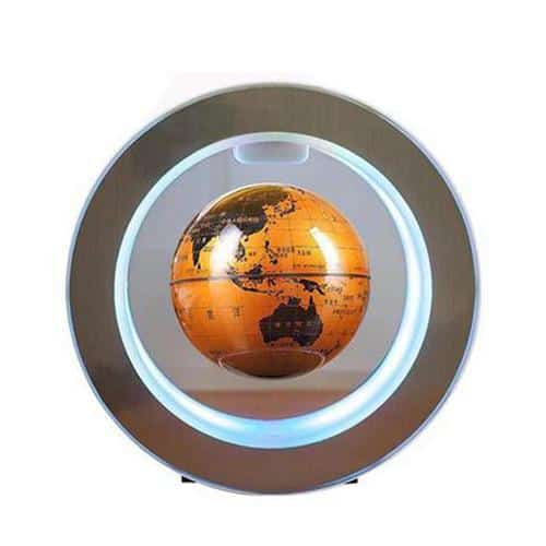 Magnetisk Svävande Jordglob (Orange Klot)
