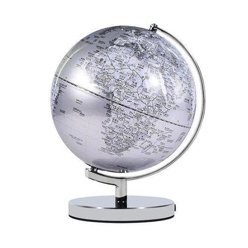Jordglob Metall (Silver)
